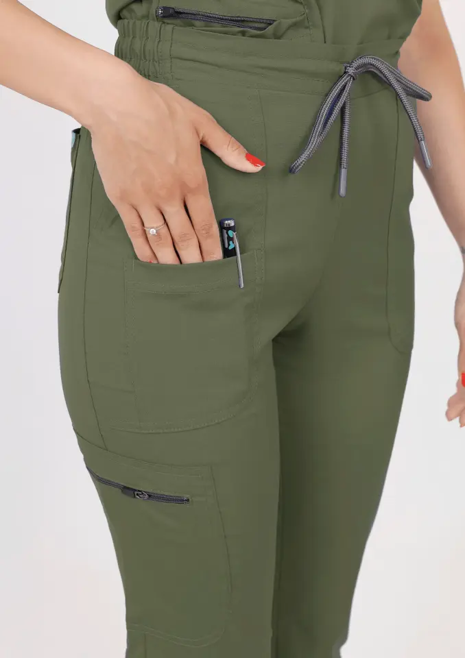 Safir Pantolon XXS-34 - Haki