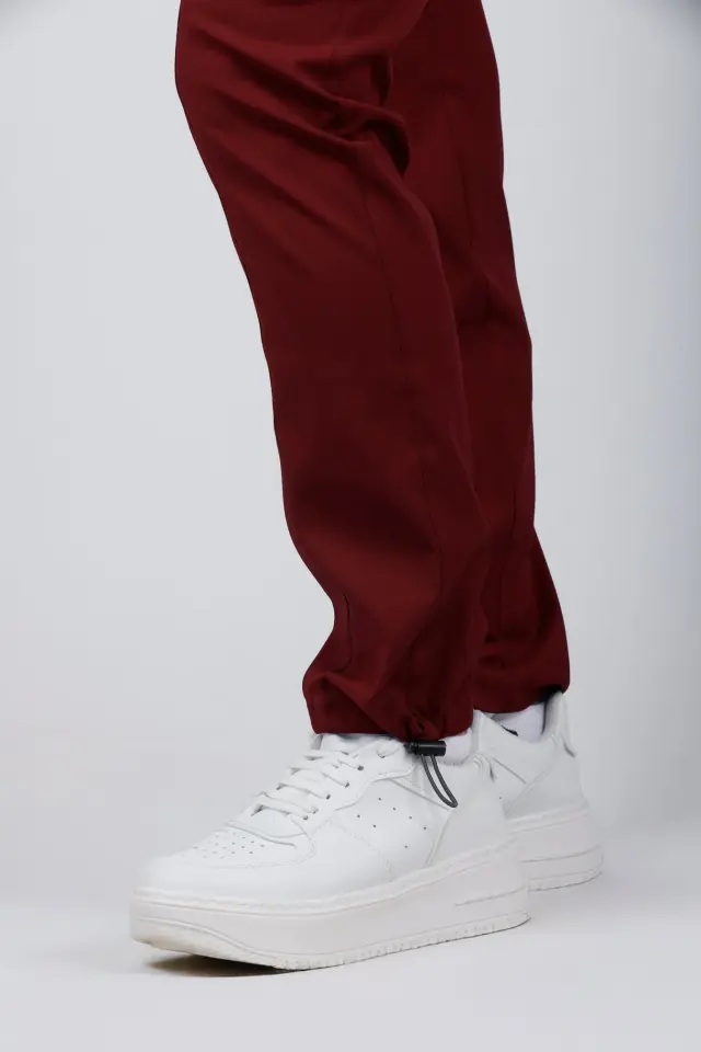 DuoStyle Jogger Pantolon XXS-34 - Bordo