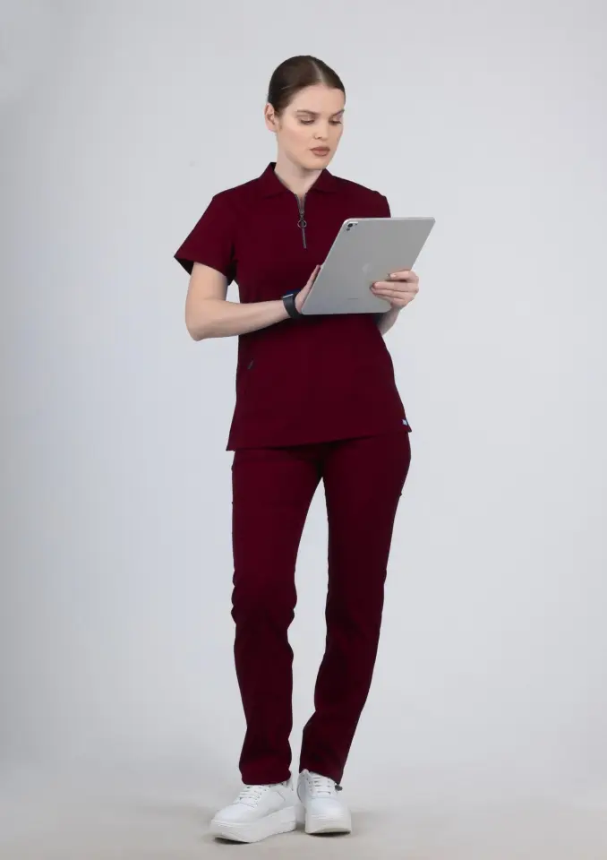 DuoStyle Jogger Pantolon XL-44 - Bordo