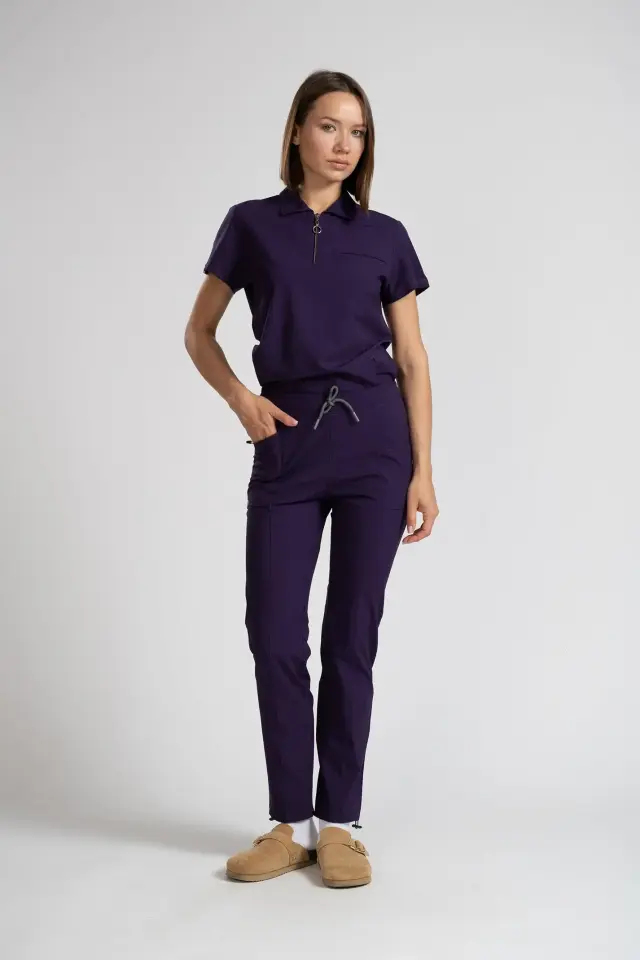 DuoStyle Jogger Pantolon S-38 - Mor