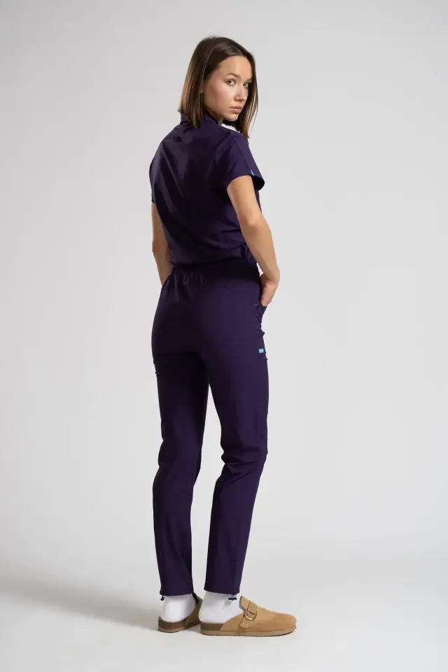 DuoStyle Jogger Pantolon S-38 - Mor