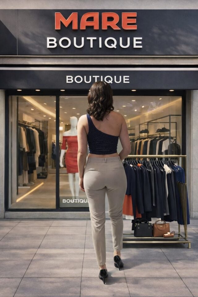 Tek Kol Simli Crop Gri