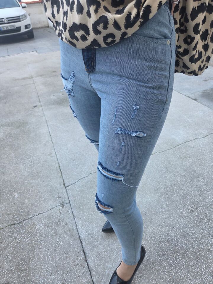 Power Fit Yüksek Bel Skinny Jean