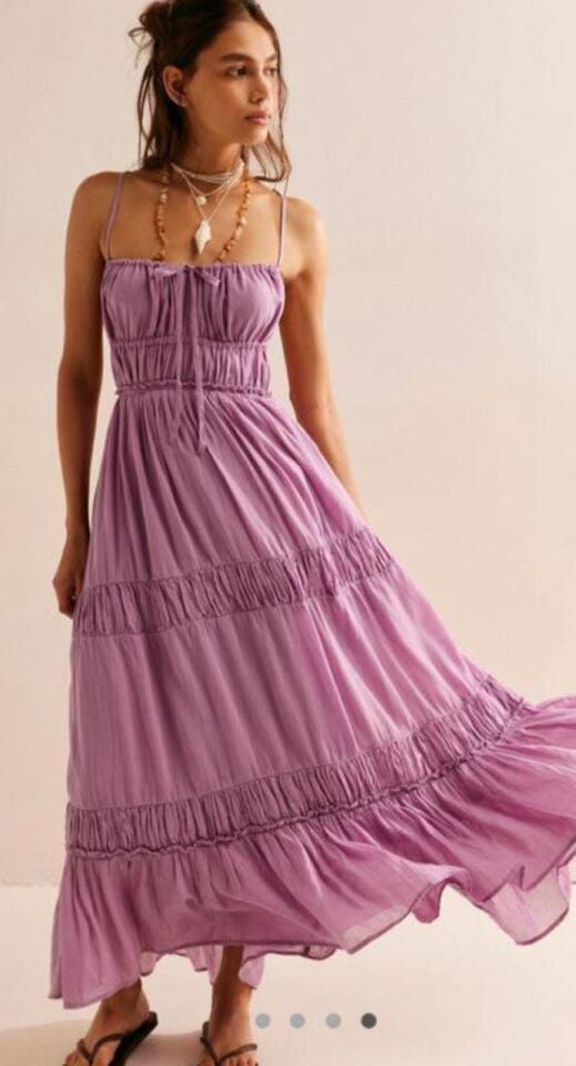 Askılı Uçuşan Yazlık Elbise