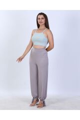 MİNT YEŞİLİ ASKILI CROP