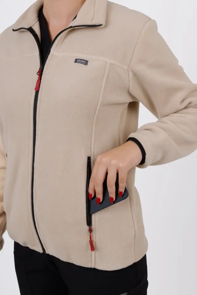 Polar Ceket XS-36 - Bej