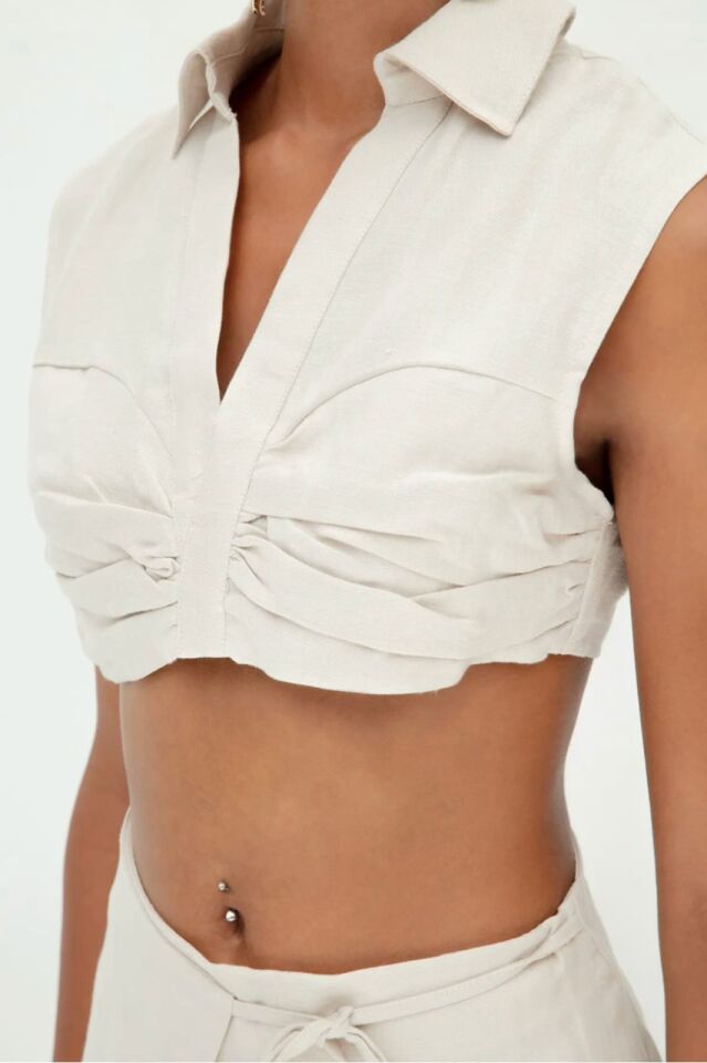 Şık ve Modern Keten Takım