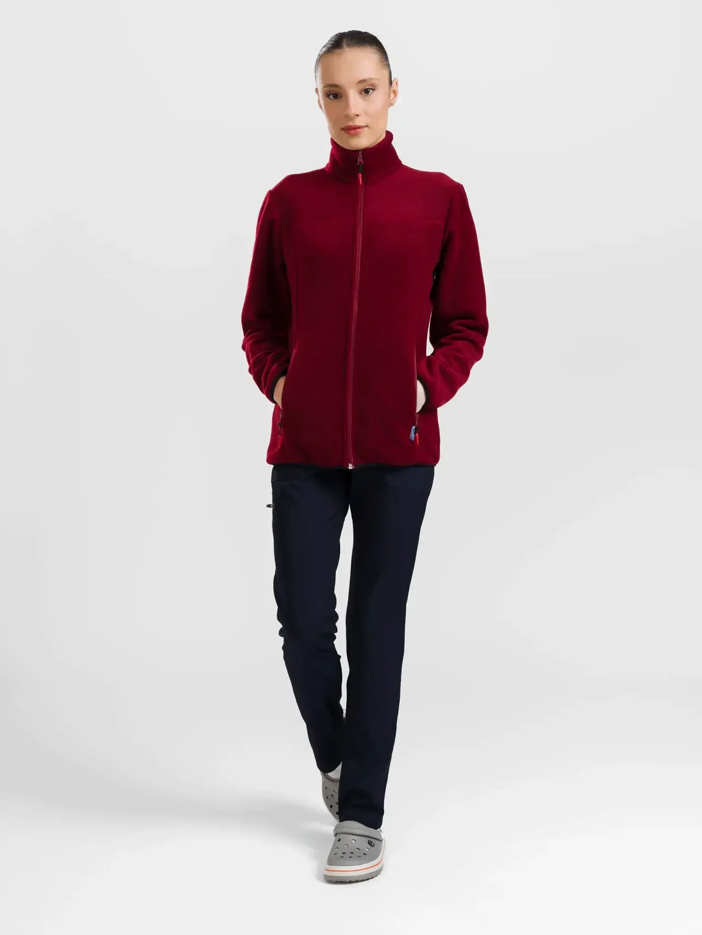 Polar Ceket XS-36 - Bordo