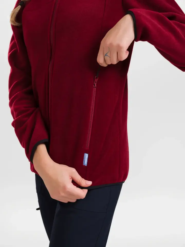 Polar Ceket XS-36 - Bordo