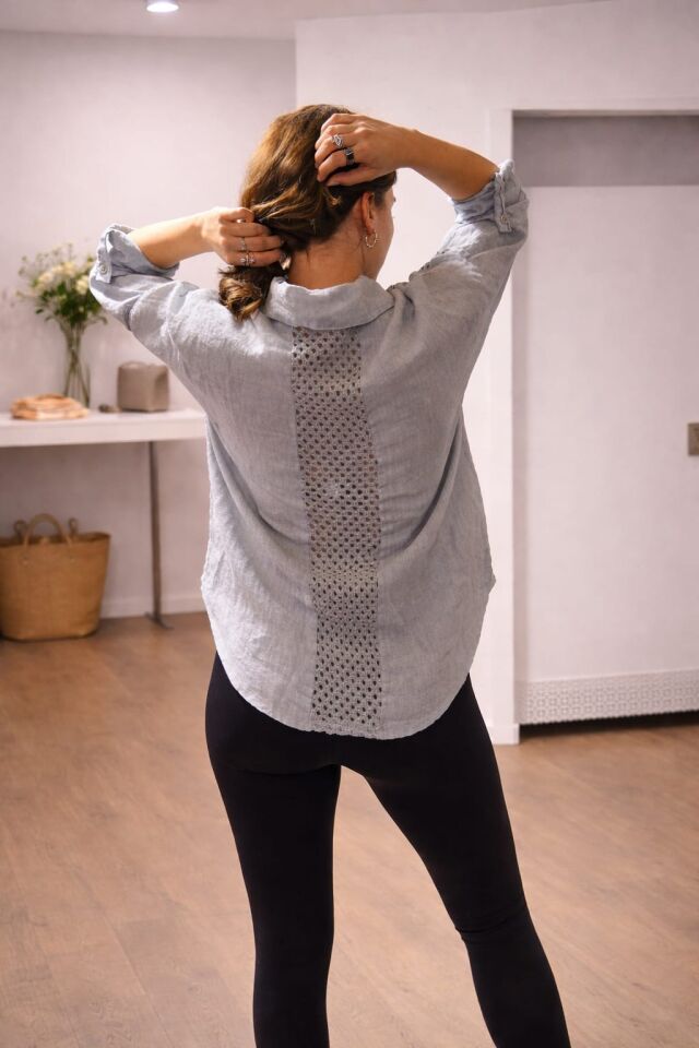 Her Mevsime Uyumlu, Şık ve Rahat: Keten & Dantel Gömlek