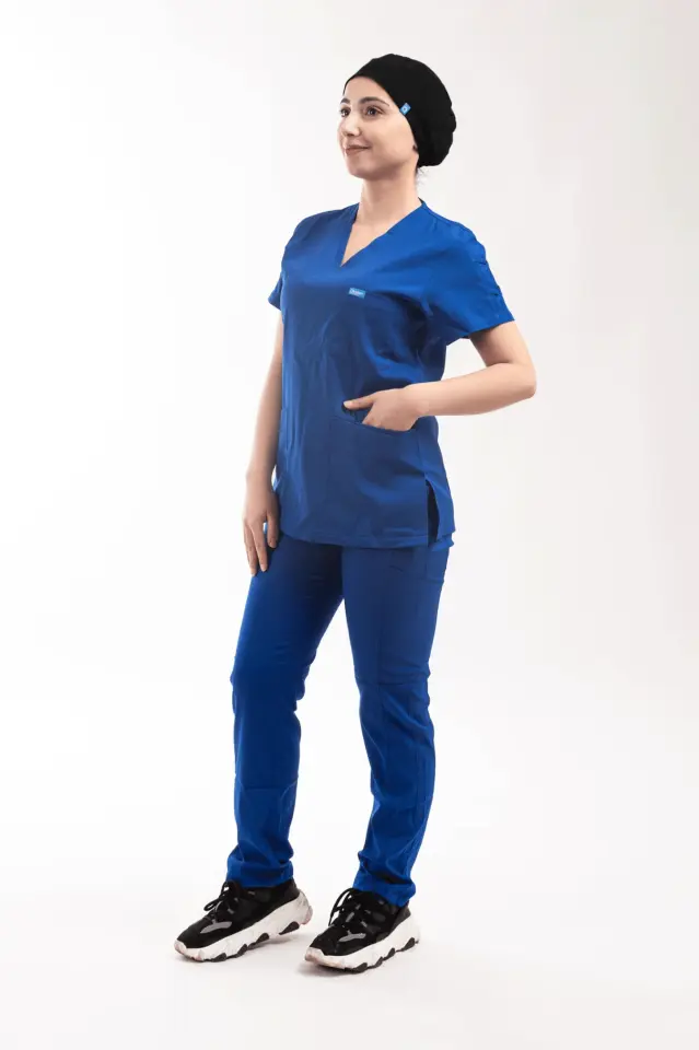 Likralı Cerrahi Bone Siyah