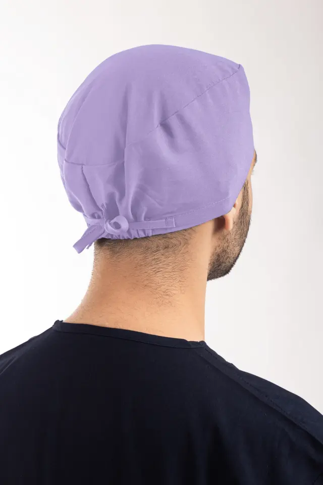 Likralı Cerrahi Bone Lila