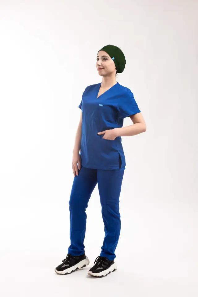 Likralı Cerrahi Bone Avcı Yeşili
