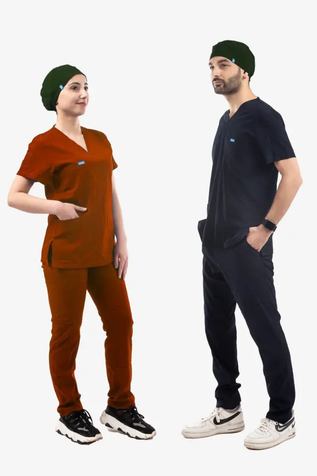 Likralı Cerrahi Bone Avcı Yeşili