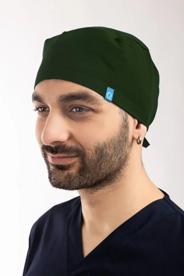 Likralı Cerrahi Bone Avcı Yeşili