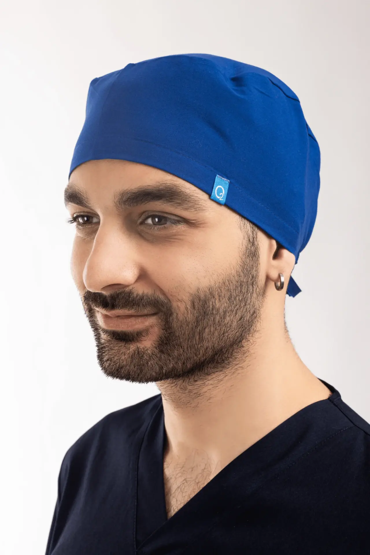 Likralı Cerrahi Bone Saks Mavi