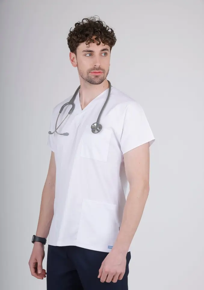 Klasik Premium S-38 - Üst Beyaz Alt Lacivert
