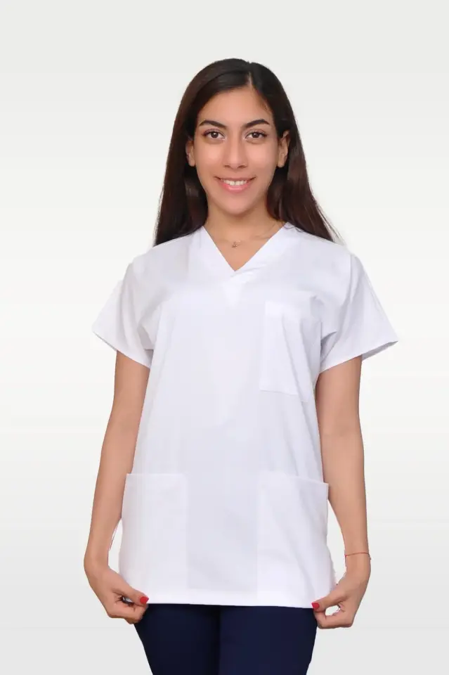 Klasik Premium 3XL-48 - Üst Beyaz Alt Lacivert