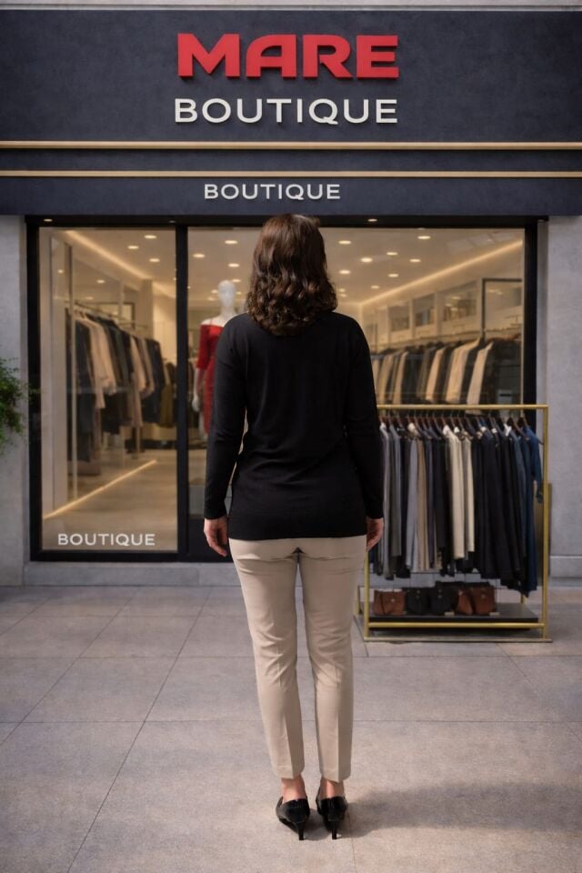 V Yaka İnce Triko Kazak