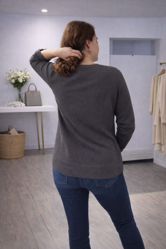 Şerit Detaylı Paça Tasarımlı Skinny Jean Pantolon