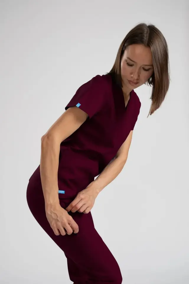 Citrine Pantolon S-38 - Bordo