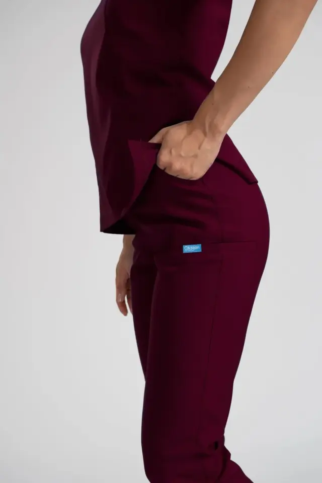 Citrine Pantolon M-40 - Bordo