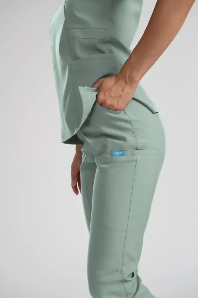 Citrine Pantolon 3XS-32 - Küf Yeşili