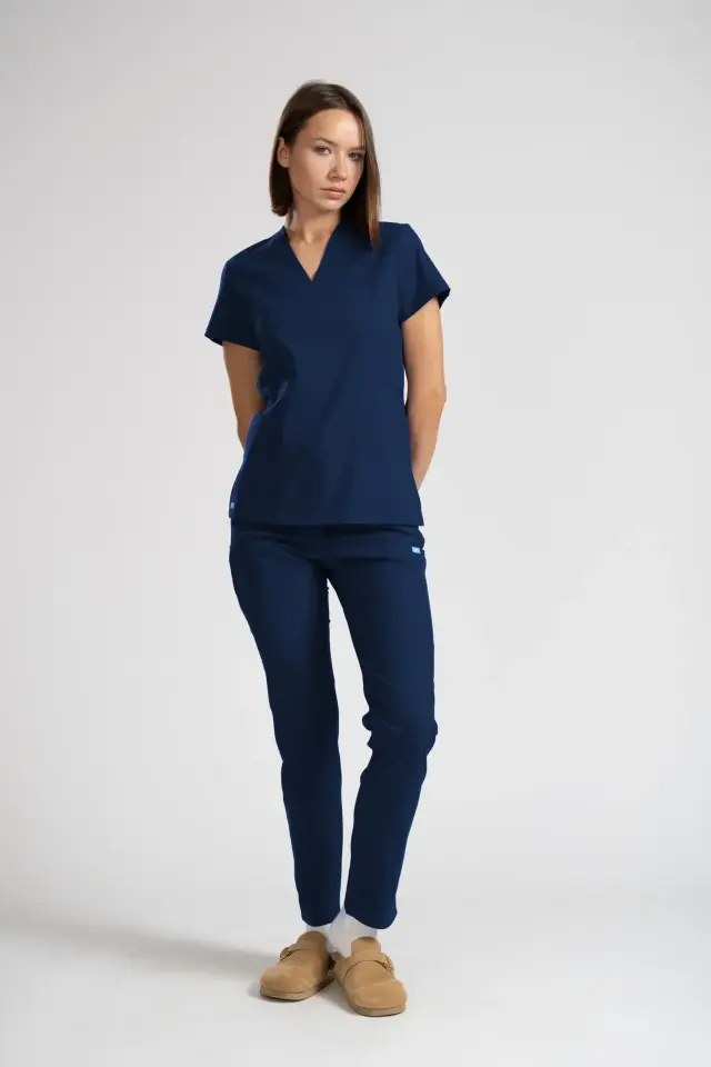 Citrine Pantolon XS-36 - Petrol Lacivert