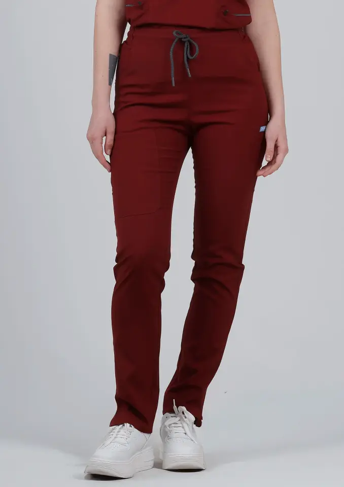 Lyna Pantolon 3XS-32 - Bordo