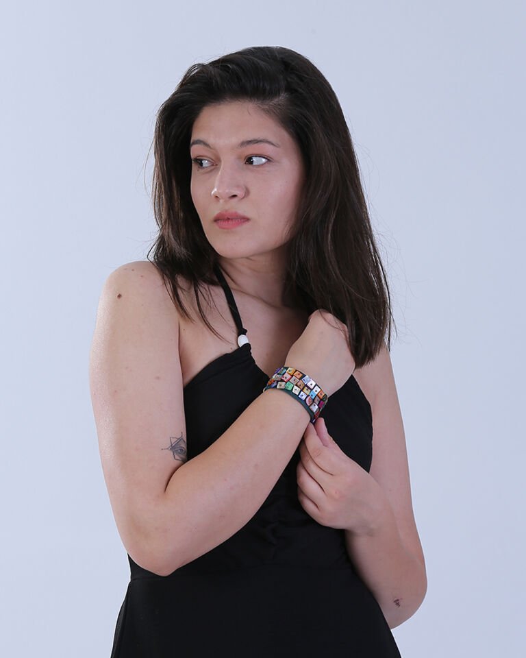 Özgün Bağlama Detaylı Trend Elbise