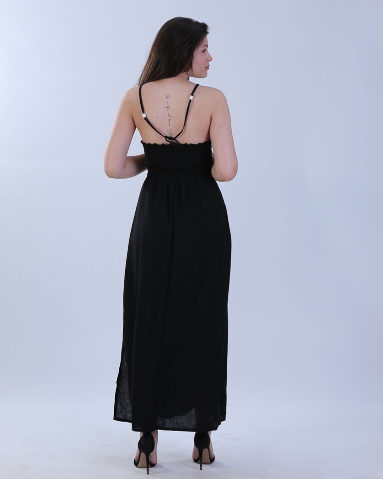 Özgün Bağlama Detaylı Trend Elbise