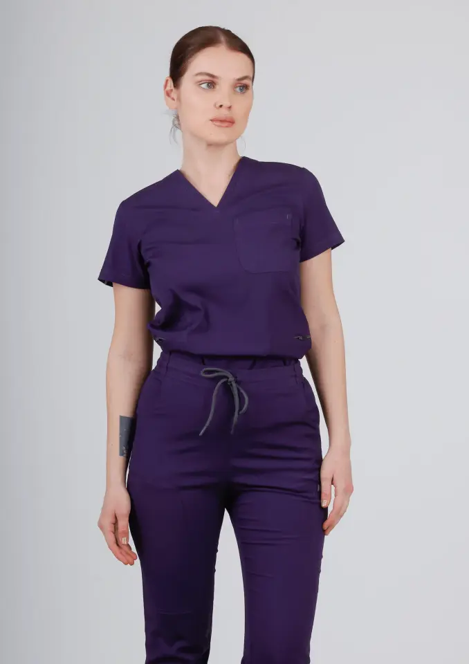 Lyna Pantolon S-38 - Mor