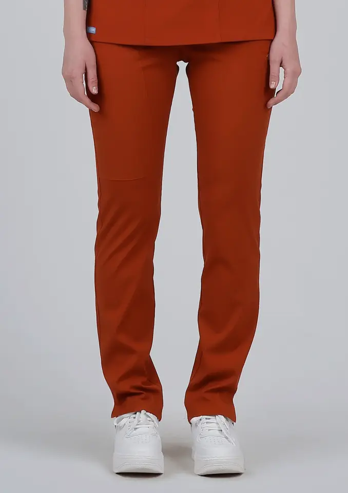 Lyna Pantolon S-38 - Kiremit