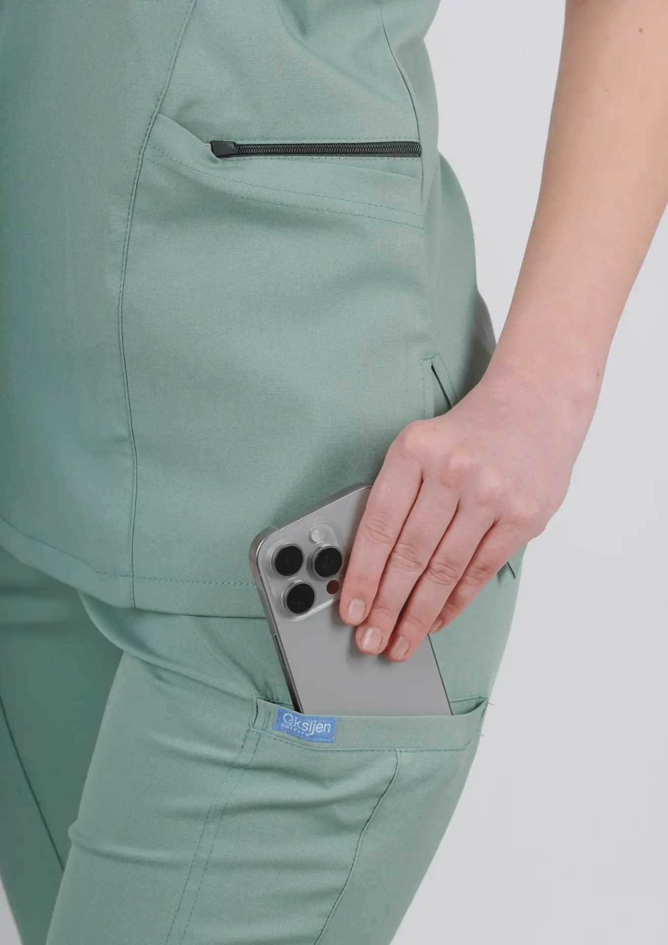 Lyna Pantolon L-42 - Küf Yeşili