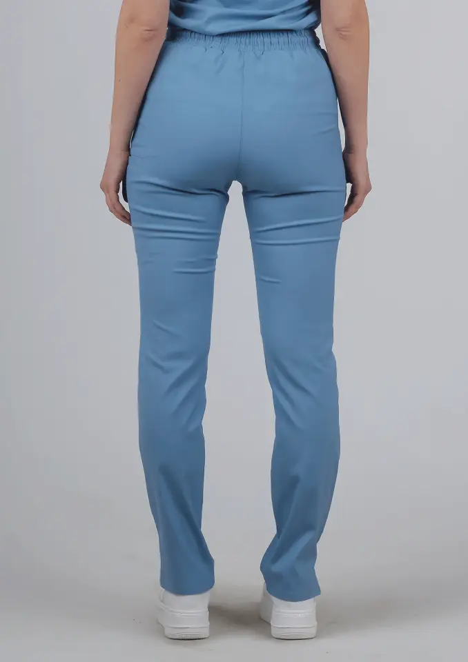 Lyna Pantolon S-38 - Gökyüzü Mavisi