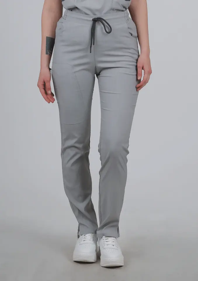 Lyna Pantolon XS-36 - Gümüş