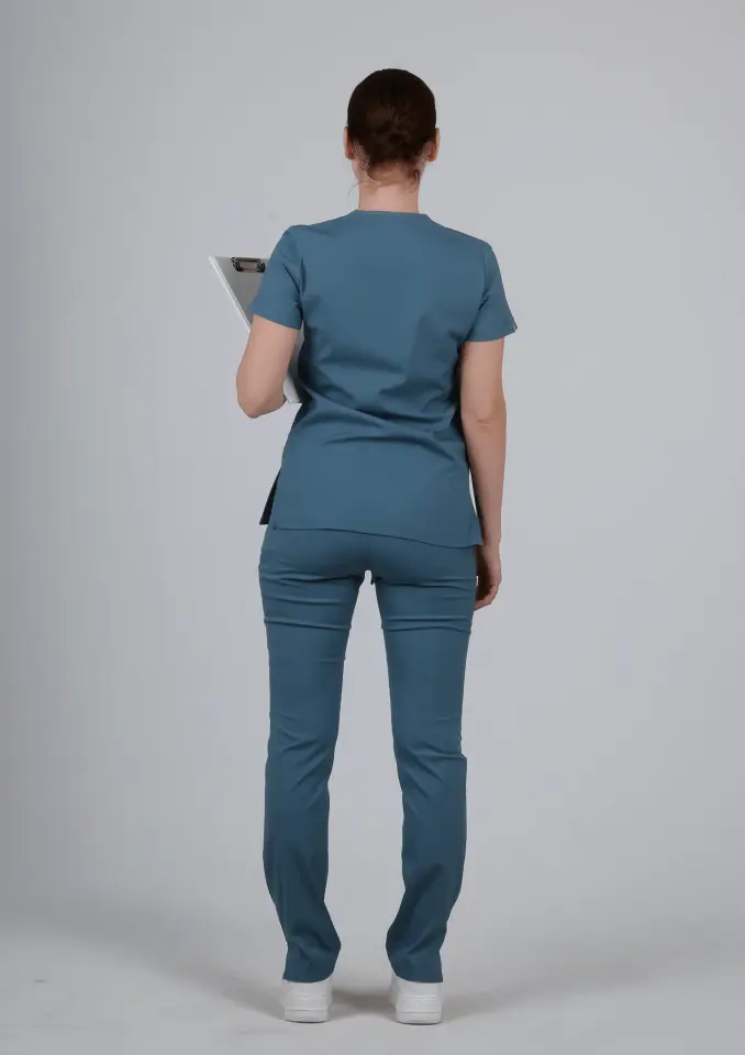 Lyna Pantolon S-38 - Petrol Yeşili