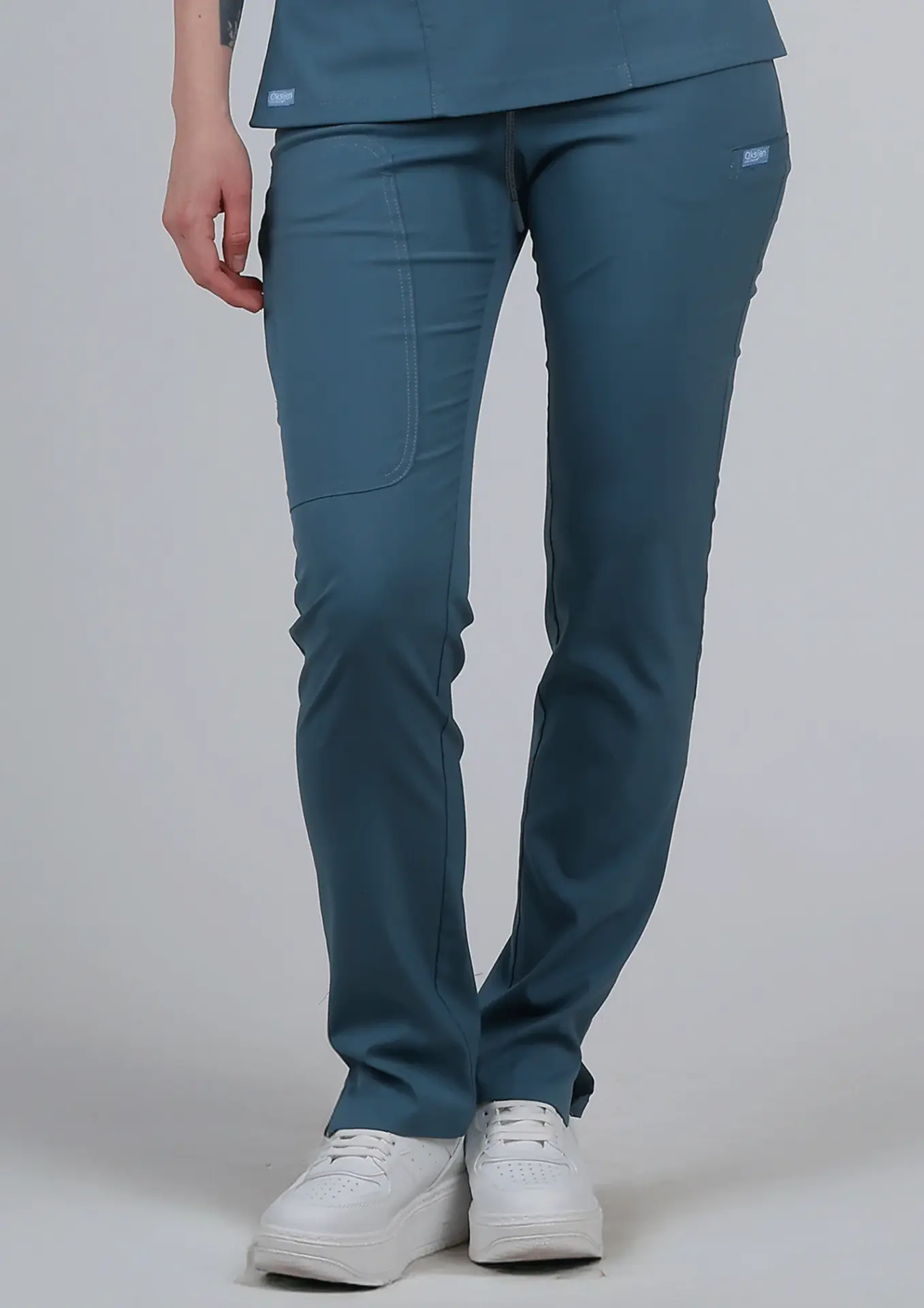 Lyna Pantolon XXL-46 - Petrol Yeşili