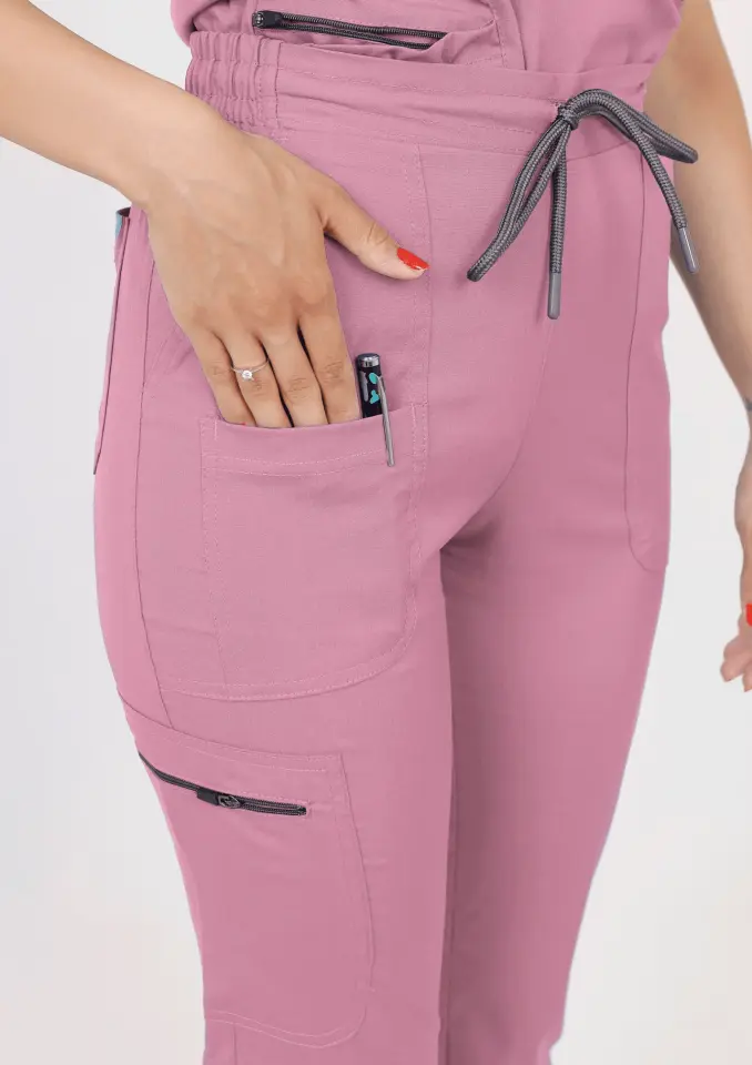 Safir Pantolon L-42 - Pudra