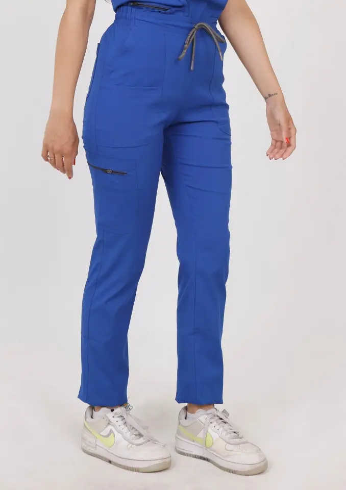 Safir Pantolon XS-36 - Saks Mavi