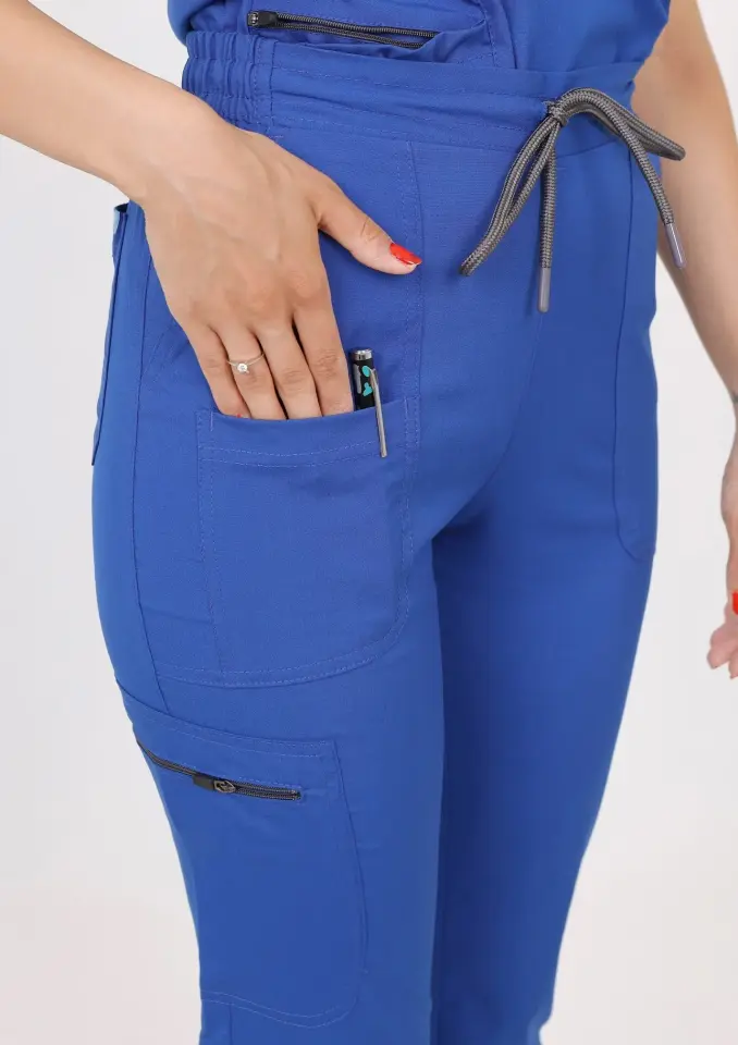 Safir Pantolon XXL-46 - Saks Mavi