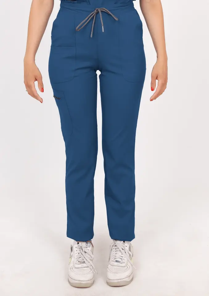Safir Pantolon XS-36 - Petrol Lacivert