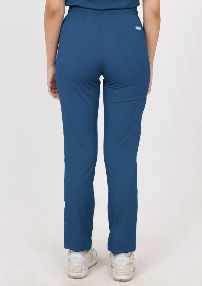 Safir Pantolon XS-36 - Petrol Lacivert